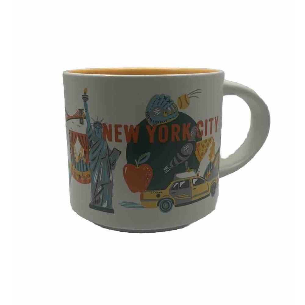 Starbucks New York City Coffee Mug Discovery Series Statue Liberty NYC+BONUS! - Picture 10 of 13